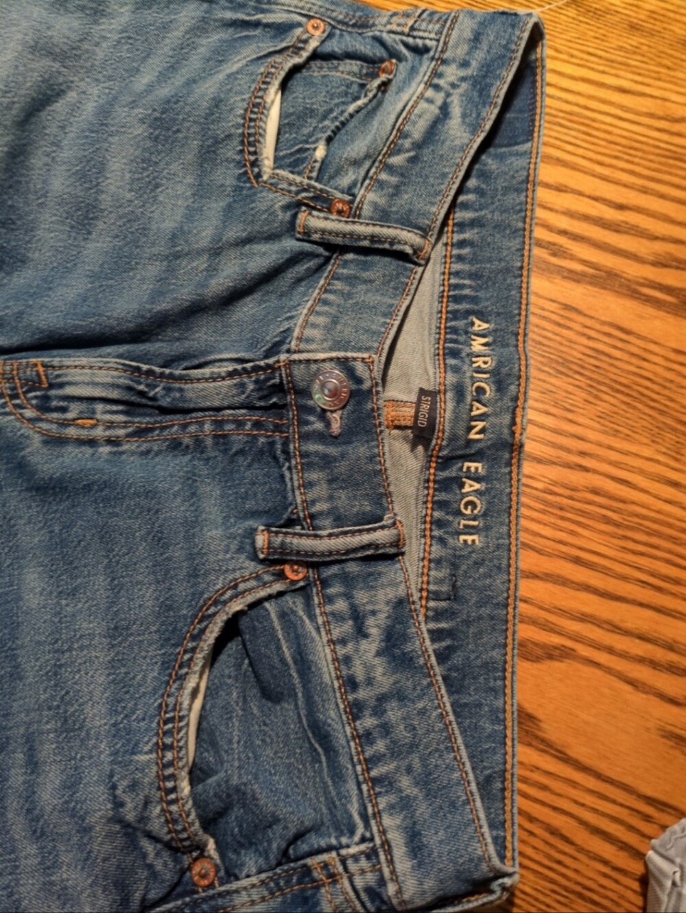 American eagle low rise ultra wide leg jeans - Picture 3 of 6